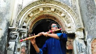 Amaro Porano Jaha Chay on Flute by Mithun আমার পরাণ যাহা চায়বাঁশি  Rabindra Sangeet [upl. by Nylatsyrc]