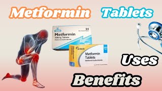 Metformin Hydrochloride 500 mg  Metformin tablet 500 mg  Metformin tablet benefits amp Side effects [upl. by Inglebert]