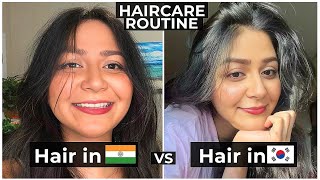 🇰🇷 Korean quotHairCarequot with 🇮🇳 Indian Products  Step by Step Guide  Unsponsored [upl. by Hurley]