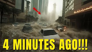 Divine Wrath Massive Flooding and Storms in Dubai – A Warning for the End Times [upl. by Adnohr321]