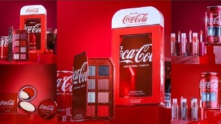 NewCocaCola x Glamlite CollectionGlamlite x CocaCola CollectionNew Makeup ReleasesBeauty Addict [upl. by Lleunamme]