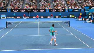 The Best Game Of Tennis Ever  Australian Open 2012 [upl. by Lennod199]