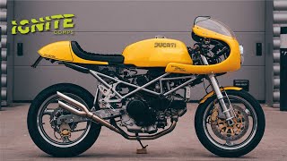 Custom Ducati Monster 750 Cafe Racer [upl. by Redd]