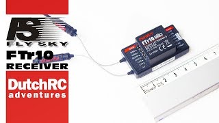 Flysky FTr10  New AFHDS3 airplane receiver with Telemetry  Howto amp TestFlight [upl. by Ennazus161]