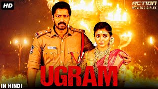 UGRAM  Hindi Dubbed Full Movie  Allari Naresh Mirnaa Menon  Action Romantic Movie [upl. by Burke]