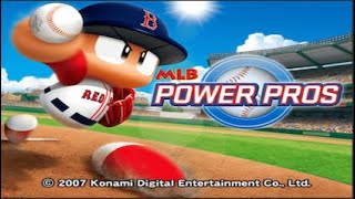 MLB Power Pros PS2 Intro  Gameplay [upl. by Areis]