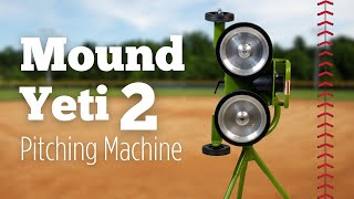 Mound Yeti 2 Pitching Machine [upl. by Luanne]