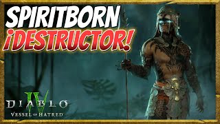 DIABLO 4  LEVEANDO Y POTENCIANDO SPIRITBORN NIVEL 200 [upl. by Kennard]