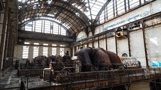 Exploring an Abandoned Power Plant  MASSIVE Turbine Hall [upl. by Ybanrab]