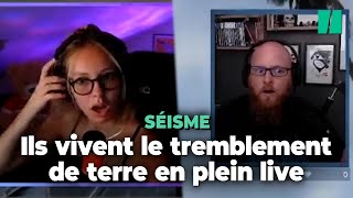 Le séisme dans l’ouest de la France a surpris ces streamers en plein direct [upl. by Assenov]