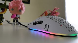 Ajazz AJ390 Mouse Review  Best Model O Clone [upl. by Airetnohs]