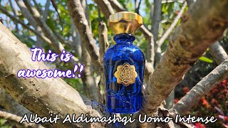 Albait Aldimashqi Uomo Intense Hindi Review  A beast mode alternative to Valentino Uomo Intense [upl. by Lladnyk268]