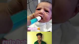 Baby syringe feeding viral love cute trending shortsfeed shortvideo viral [upl. by Daphne798]