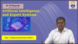 Prolog Fundamentals LISTS 5 by Dr M Nagaraju [upl. by Maitland]