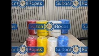 Sultan Rope  PP Baler Twine  Ropes Manufacturer in India [upl. by Birdella]