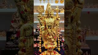 24K gold plating service ✨  Idol Manufacturer  Temple Brass Pooja Idols call  6383910192 [upl. by Namzed]