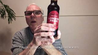 Fuller’s London Pride Beer Review 181 [upl. by Lovato962]