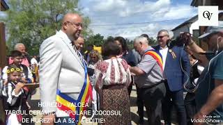 HOREZU  VALCEA  TARGUL CERAMICII POPULARE “COCOSUL DE HUREZ” LA A 52  A EDITIE [upl. by Felicidad819]