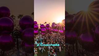 Top 10 Biggest Festivals in the world 🌎 shorts viralvideo festival biggest [upl. by Sirotek]