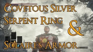 Dark Souls 3  Covetous Silver Serpent Ring Estus Flask amp Solaires Armor Location [upl. by Mohammed]