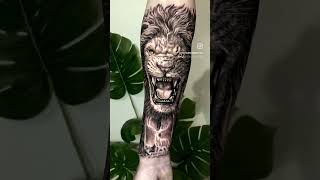 STENCIL VS TATTOO 😱😱 tattoo tatuajes tattooartist tattoink tattooideas tattooink art [upl. by Regan284]