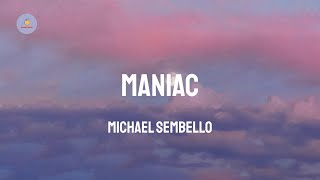 Michael Sembello  Maniac Lyric Video [upl. by Anauqaj]