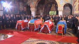 Serbia funerali solenni per lultimo re della monarchia [upl. by Rior48]