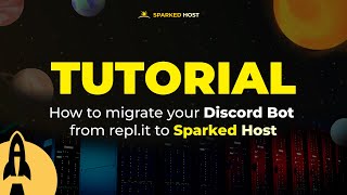 How to migrate your Discord Bot from replit to Sparked Host [upl. by Nagirrek]