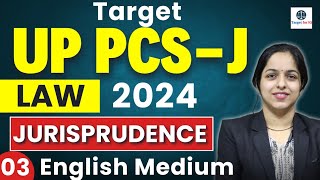 Class 03  Schools of Jurisprudence Analytical School amp Benthams  Target UP PCSJ 202425 [upl. by Ahsetel]