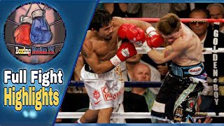 Manny Pacquiao vs Ricky Hatton Full Fight Highlights [upl. by Lladnek]