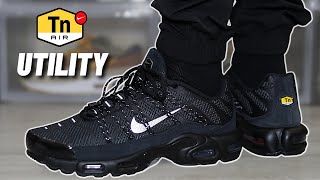 WORTH IT Nike Air Max Plus quotUtilityquot Black On Feet Review [upl. by Mazonson254]