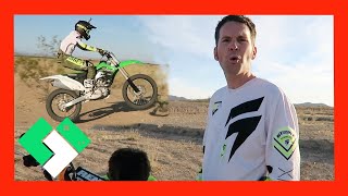 DIRT BIKE RUNS OUT OF GAS Day 1502  Clintustv [upl. by Ardnossac862]