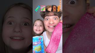 Giant YouTuber Foods ASMR With My Little Sister 🤤🍭 [upl. by Aihsatan]