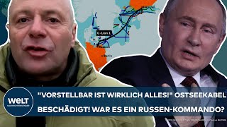 PUTINS KRIEG quotVorstellbar ist wirklich allesquot Ostseekabel beschädigt War es ein RussenKommando [upl. by Saied507]