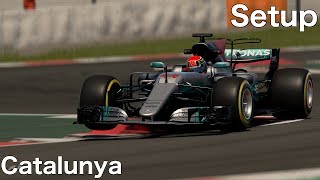 GT SPORT  Mercedes AMG F1 W08  Catalunya Circuit  Setup [upl. by Htiekram]