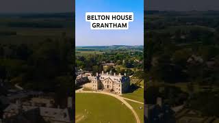 Flying over Belton House in Grantham National Trust drone travel nationaltrust english [upl. by Netta]