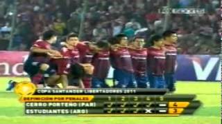 Cerro Porteño a cuartos de la Libertadores 2011 05052011 [upl. by Reivazx245]