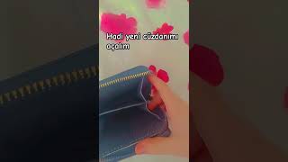 Yeni cüzdanımı açıyorumvlog kesfet 🎀 [upl. by Gerhardine500]