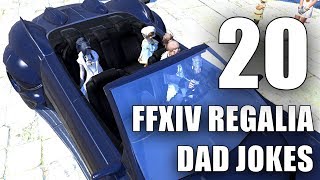 20 Lame Dad Jokes about the FFXIV Car Mount [upl. by Anoel4]