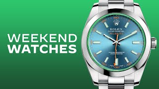 Weekend Watches Returns Rolex Milgauss ZBlue Review And Comparison [upl. by Llabmik]