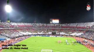 Ultras White Knights Intro ZAMALEK VS Atletico [upl. by Valina]