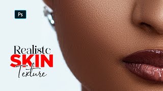 How To Create Realistic Skin Texture In Photoshop [upl. by Dabney]