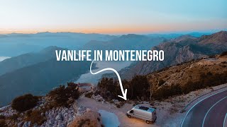 VANLIFE IN MONTENEGRO l Serpentine roads amp beautiful views [upl. by Raouf817]