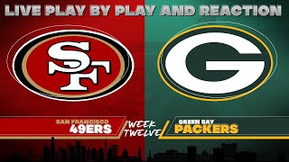 49ers vs Packers Live Play by Play amp Reaction [upl. by Oisacin]