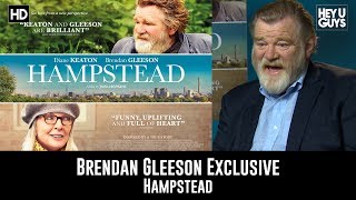 Brendan Gleeson Exclusive Interview  Hampstead [upl. by Nelie]