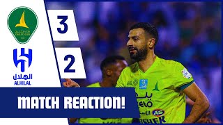 PATHETIC PERFORMANCE TODAY AL KHALEEJ FC 32 AL HILAL SFC SAUDI PRO LEAGUE MATCH REACTION [upl. by Amalita]