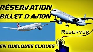 comment réserver un billet davion [upl. by Edras]