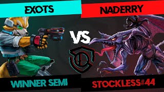 STOCKLESS 44 Winner Semi  Exots Fox vs Naderry Ridley [upl. by Pebrook]