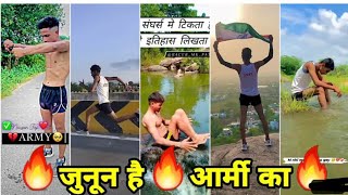 🇮🇳Indian army teyari tik tok viral reels video 2023  Agniveer motivetion reels video 🇮🇳  bsf [upl. by Ecnerol230]