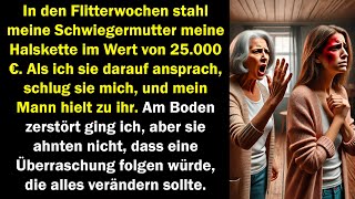 In den Flitterwochen stahl sie meine 25000€Kette schlug mich – doch eine große Rache folgt [upl. by Sawyere819]